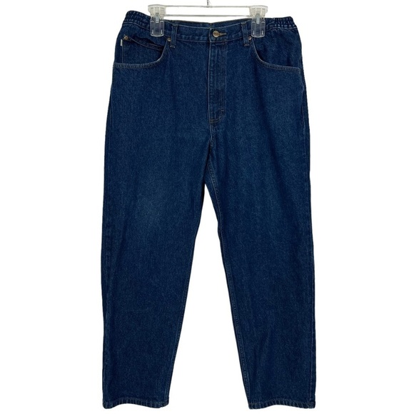 L.L. BEAN Men’s Blue Jeans Sz W38/L29 Actual Inseam 28.5” DOUBLE L Comfort Waist - Picture 1 of 11